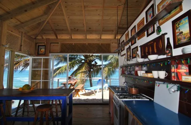 Beach Hostel Cabarete kitchen